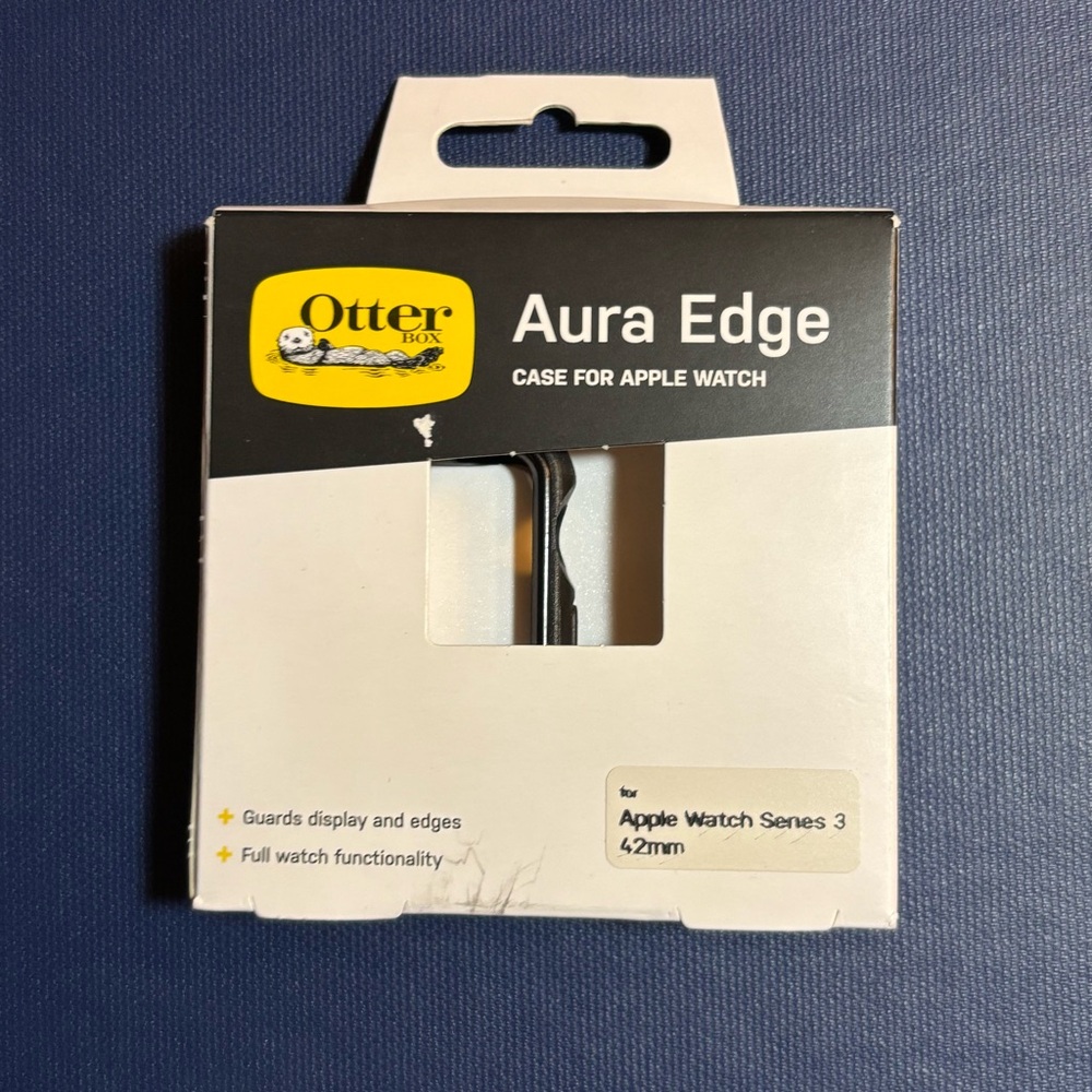 Otterbox Aura Edge Black Apple Watch Series 3 Case 38 mm NEW!